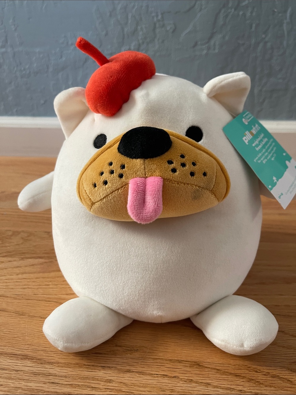 New - Weighted Plush French BullDog